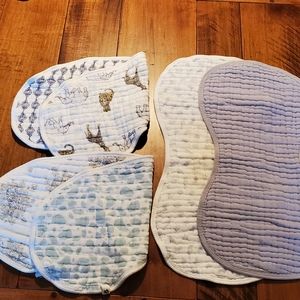 Muslin Burp Cloths (4)